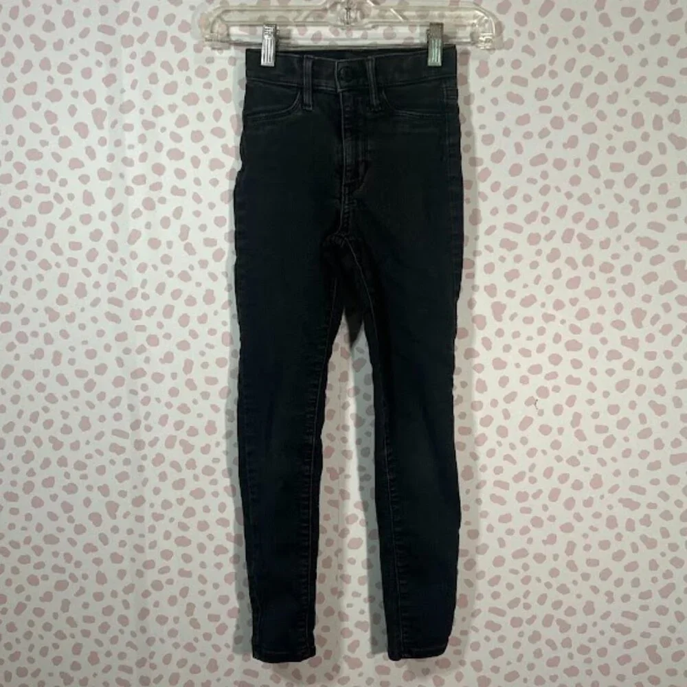 Old Navy Girls Jeans Size 8 Ballerina Jegging Stretch Adjustable Waist High Rise